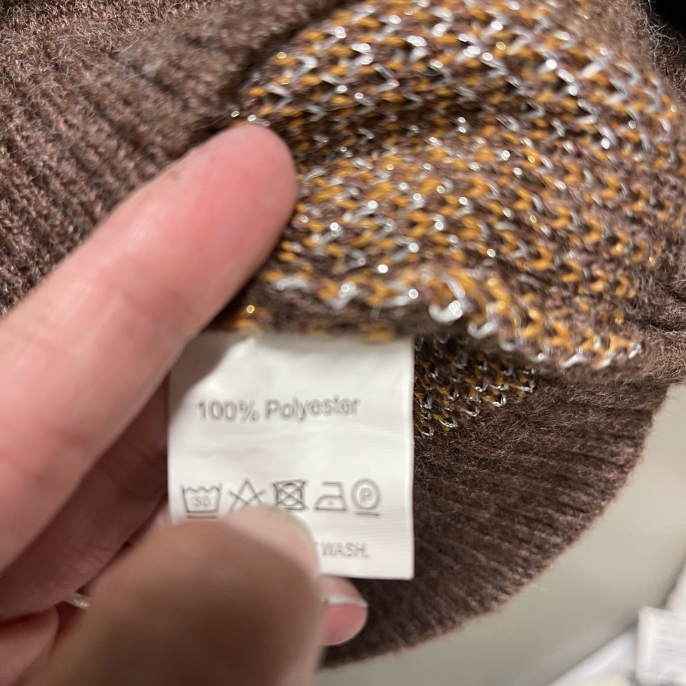 Stylish Brown Western Pattern Sweater - image 3